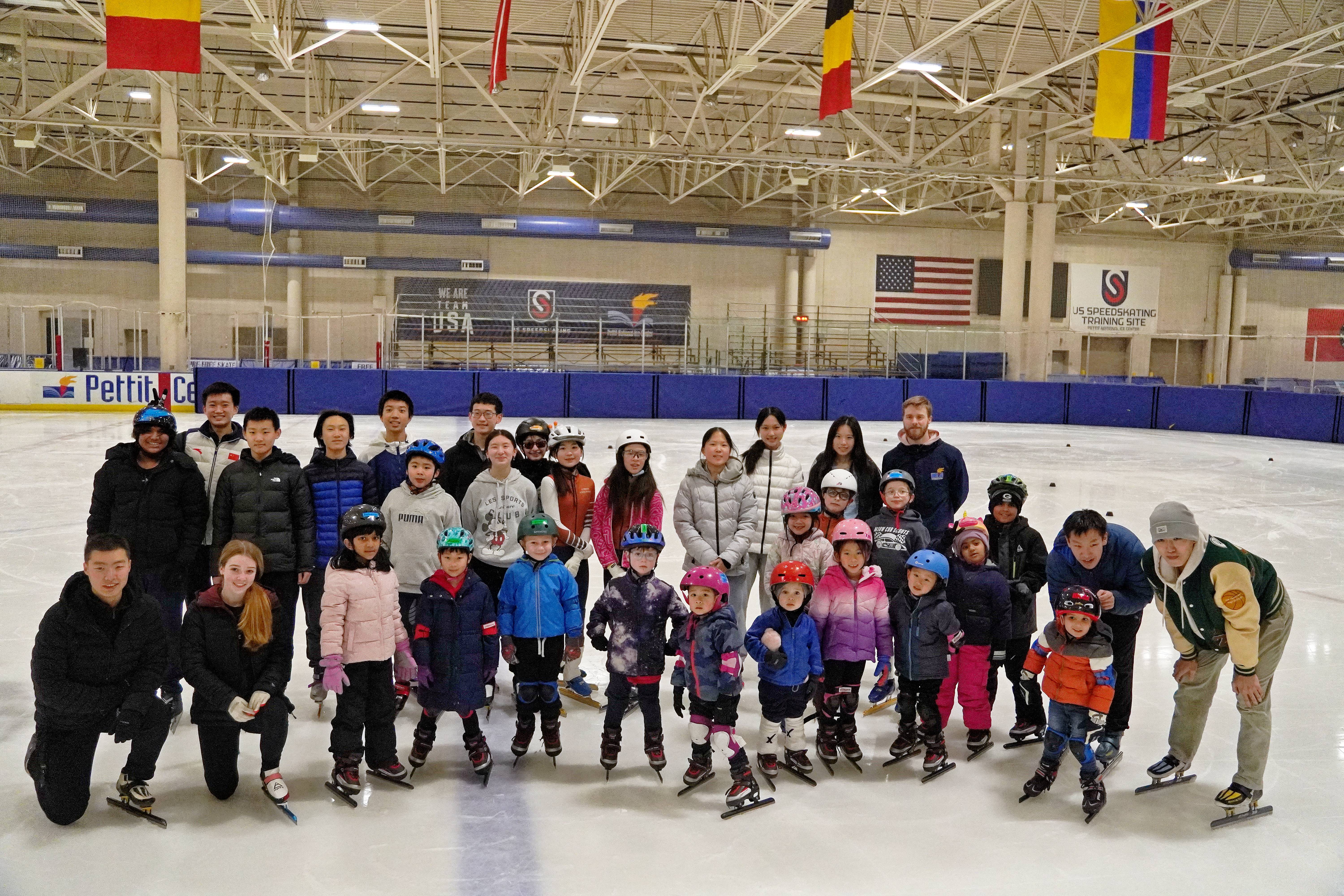 Elmbrook Speedskating Club 2023 Winter Tryout Session